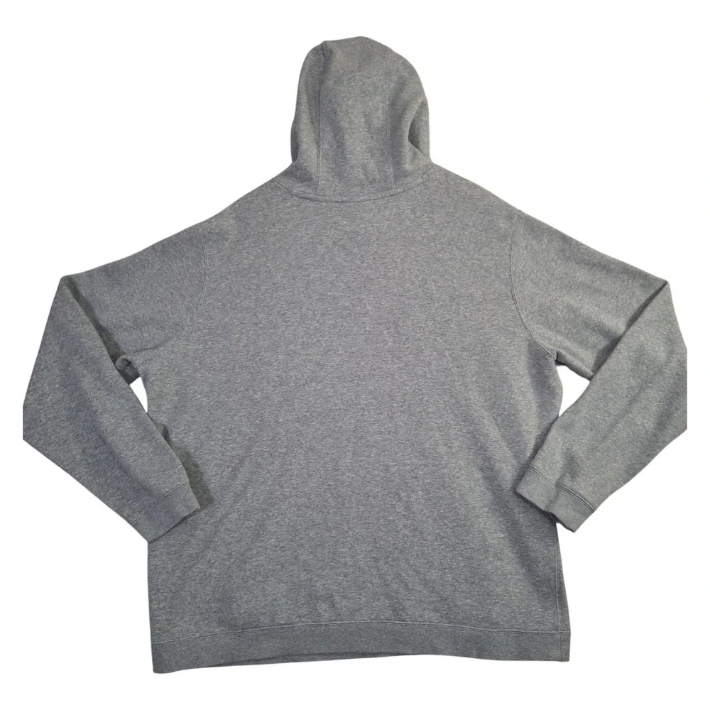 Nike Syracuse Orange Fleece Hoodie Mens XXL Gray Sweatshirt NCAA College Logo